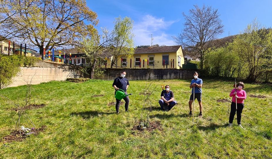 Eine gute Kombination: Sport im Bürgerhaus und die Natur vor der Tür.