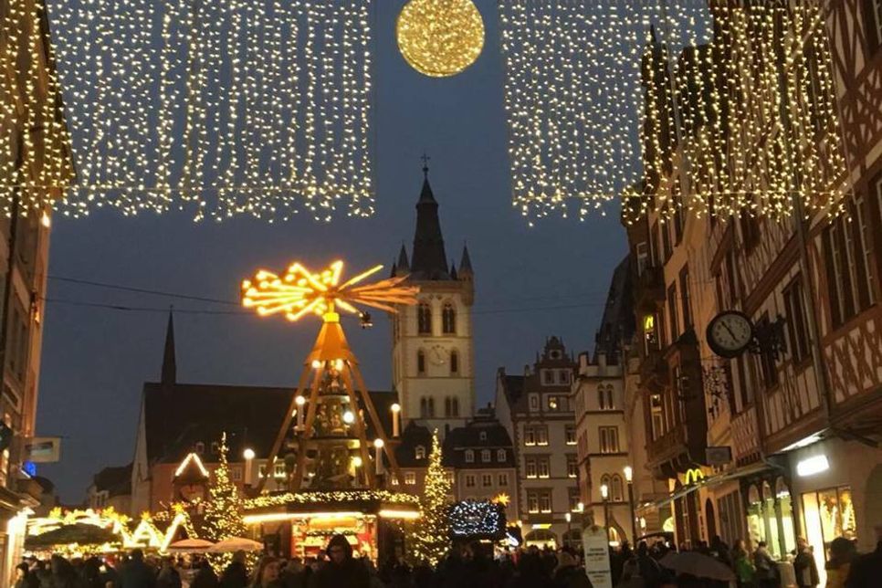 Trierer Weihnachtsmarkt. Foto: Neumann
