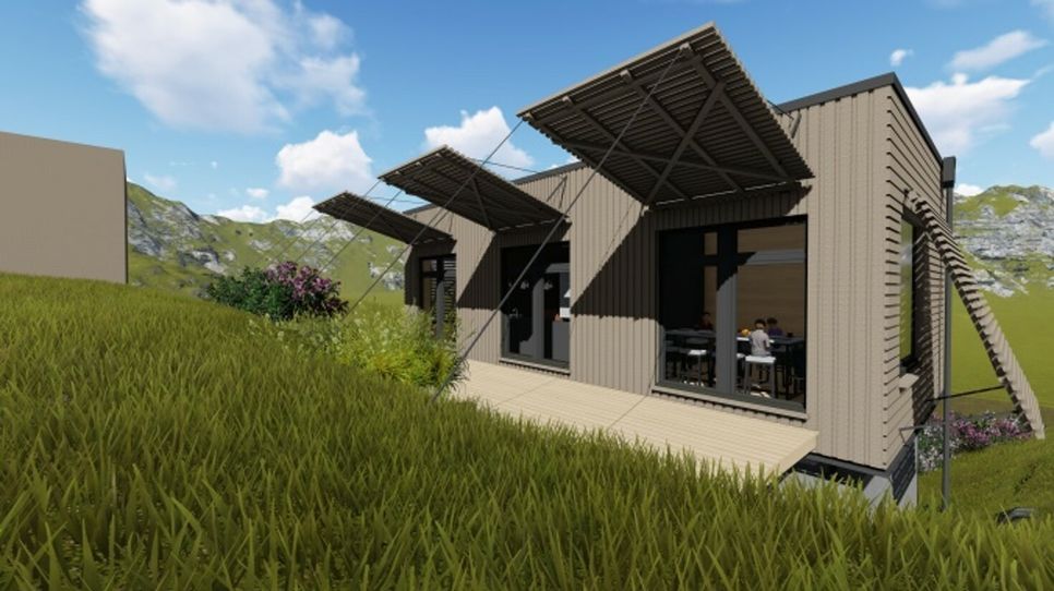 Architekt Matthias Dimmer sieht Wohn-Lösungen für ein bis zwei Personen in kompakter Bauweise,  die keinen Komfort vermissen lässt. Foto: Dimmer