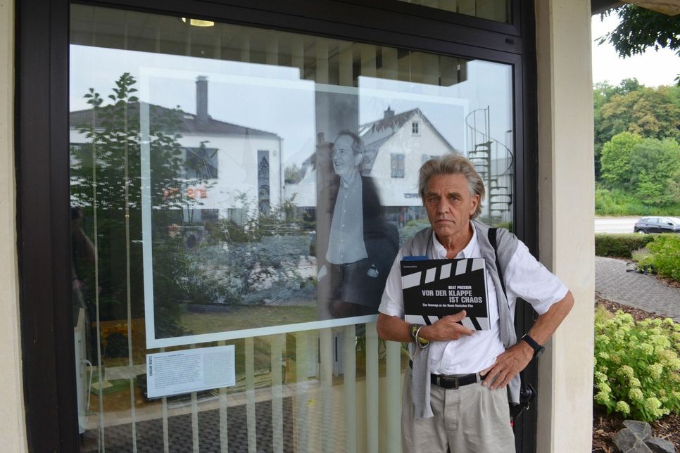 Fotograf Beat Presser zeigt Auszüge seiner viel beachteten Berlin-Ausstellung zum Neuen Deutschen Film in Simmern. (Fotos: Bender)