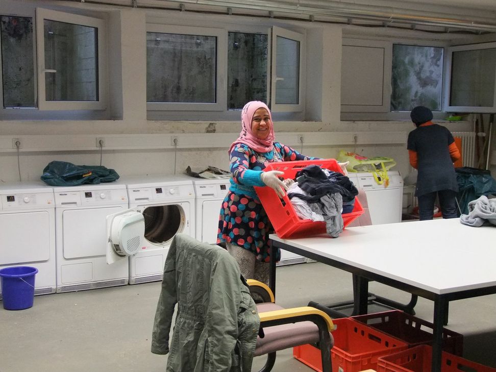 Der Waschsalon der AfA. Foto: Fischer