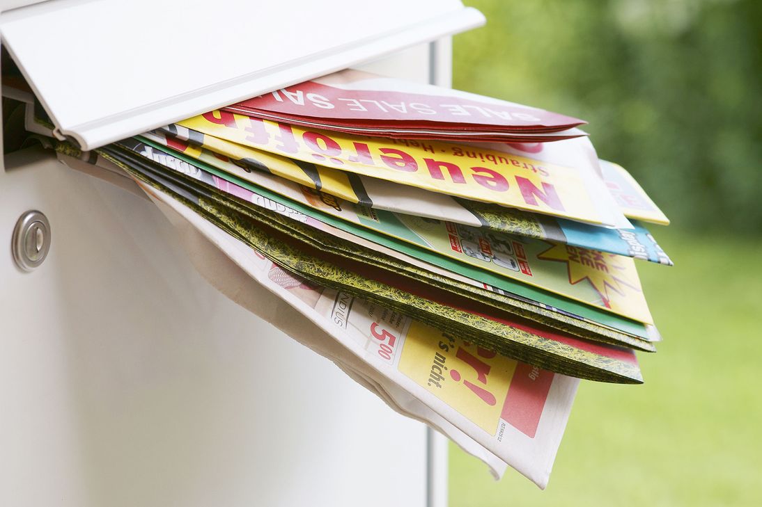 Unerwünschte Werbung im Briefkasten ist für viele Verbraucher ein Ärgernis. Foto: Johanna Mühlbauer/Fotolia