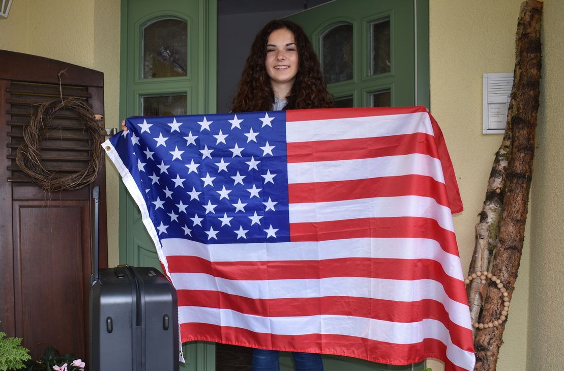 Der Koffer ist gepackt: Für Merle Lauderbach geht es vom Hunsrück in den US-Bundesstaat Maine. Im Rahmen des Parlamentarischen Patenschafts-Programms verbringt sie ein Jahr in der Kleinstadt Rockland.