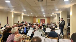 Intensive Probenarbeit bei der Orchesterwerkstatt des Kreismusikverbandes Cochem-Zell in der Moseltal-Jugendherberge Cochem.