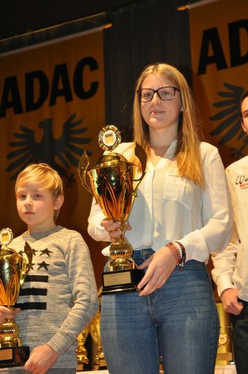 Saskia Brandl belegte im Kart-Slalom (K5) den zweiten Platz.
