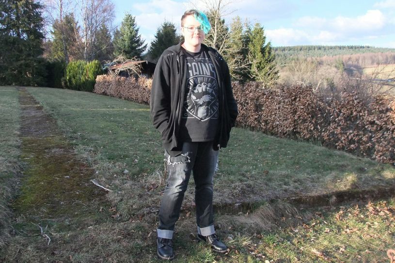 Das Leben ist nicht nur schwarz und weiß. Es gibt viele Facetten: Ben wünscht sich mehr Toleranz in der Gesellschaft. Foto: Fischer