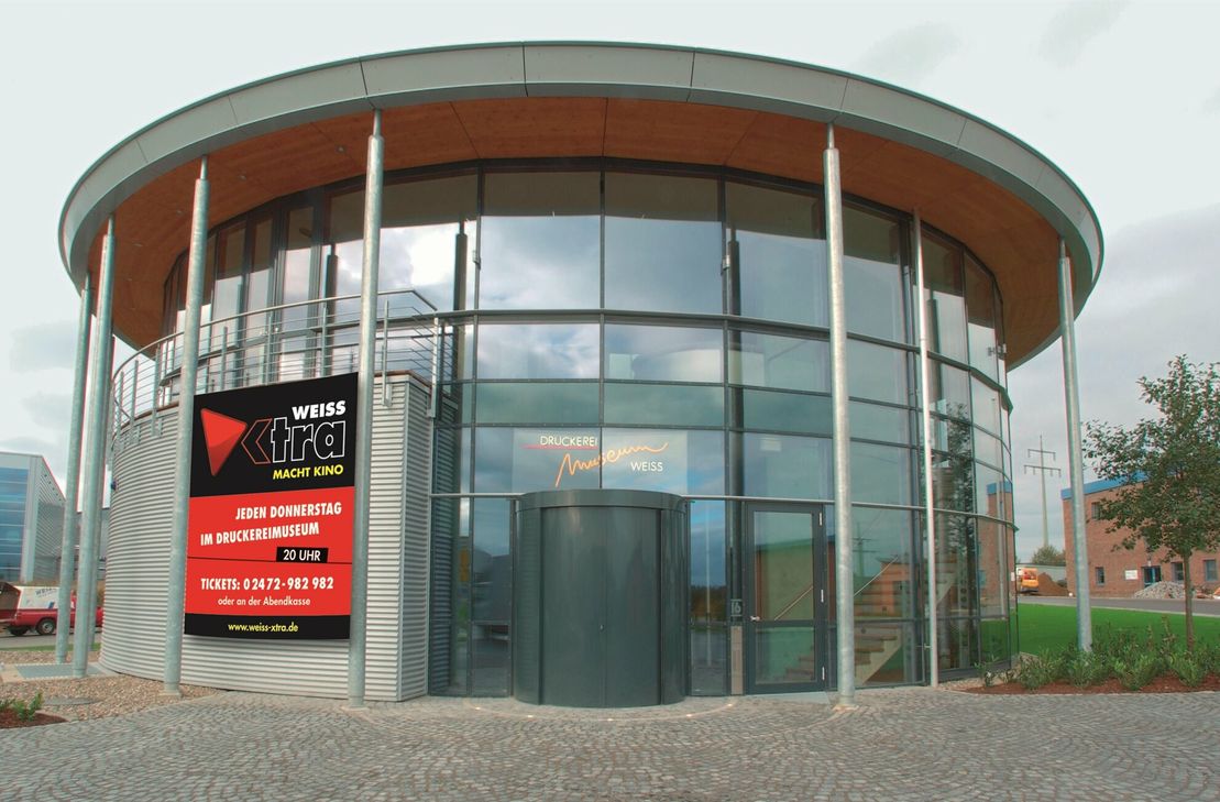 Das Druckereimuseum Weiss ist bis Ende März wieder der »Kinopalast« der Eifel, in dem donnerstags und sonntags Kinofilme gezeigt werden.