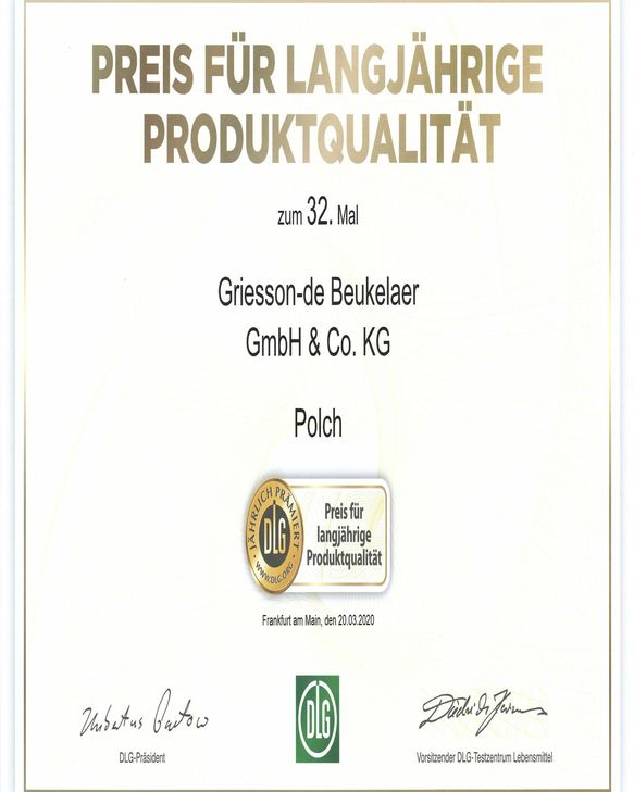 Zum 32. Mal erhielt GdB den Preis.