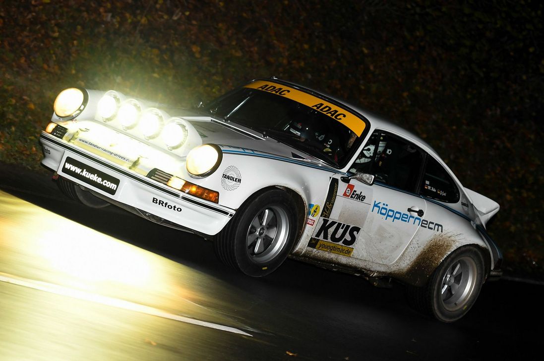 Michael Küke im Porsche 911 RS.  Foto: D. Schäfer