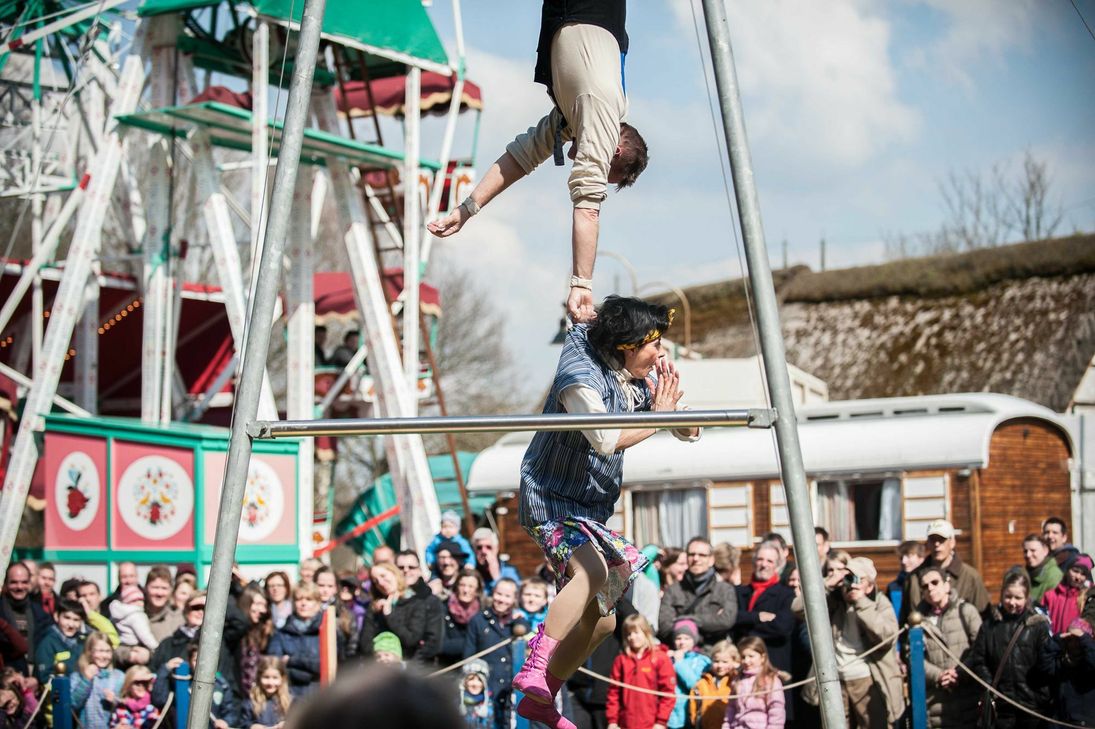 Jahrmarkt anno dazumal (Hans-Theo Gerhards/LVR)