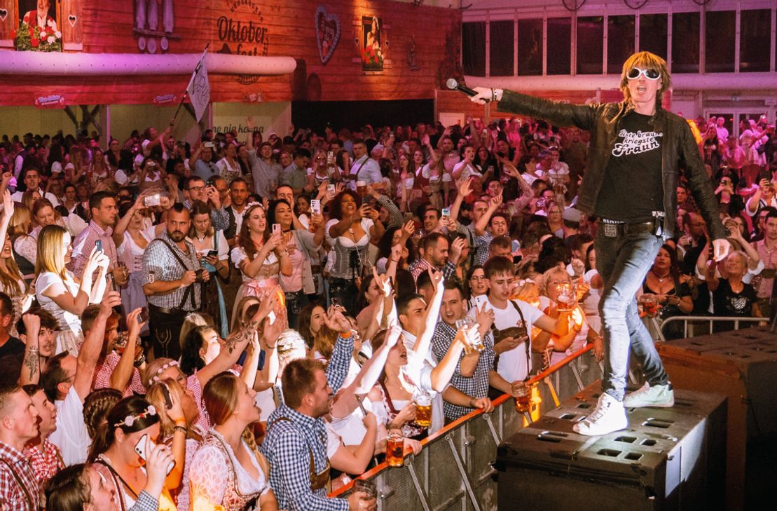 Mickie Krause tritt zum Jubiläum gleich zweimal auf.