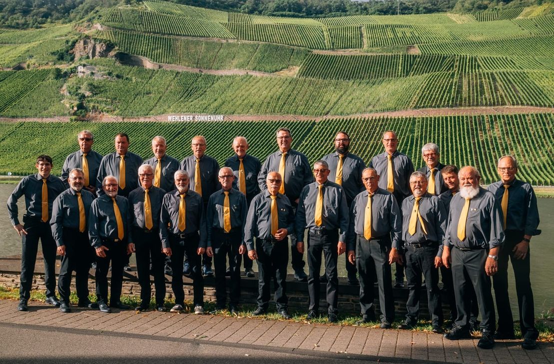 Der MGV "Lyra" Wehlen.