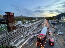Baustelle Bahn-Haltepunkt Pallien