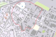 In einem Radius von 300 Metern um den Fundort der Bombe muss evakuiert werden.