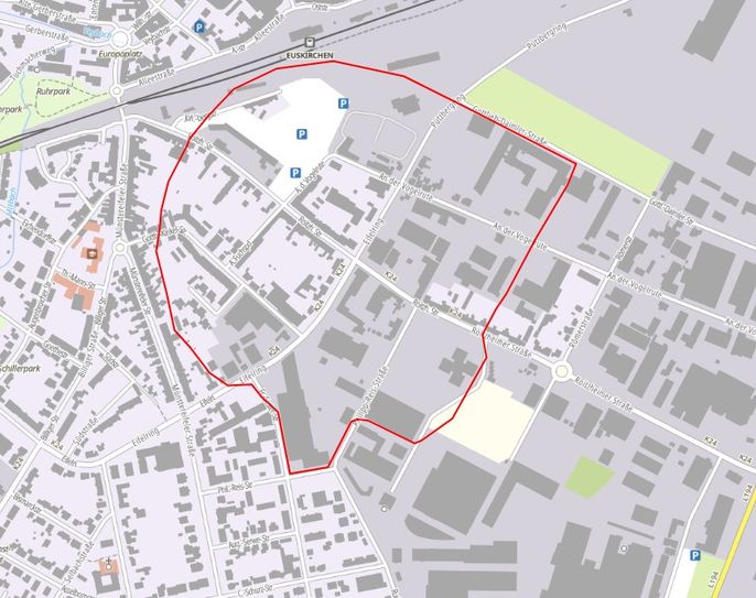 In einem Radius von 300 Metern um den Fundort der Bombe muss evakuiert werden.