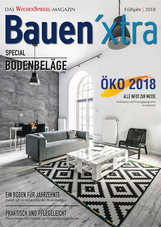 Die Frühjahrs-Ausgabe unseres Magazins rund um die Themen Bauen und Wohnen ist soeben erschienen. Foto: FF