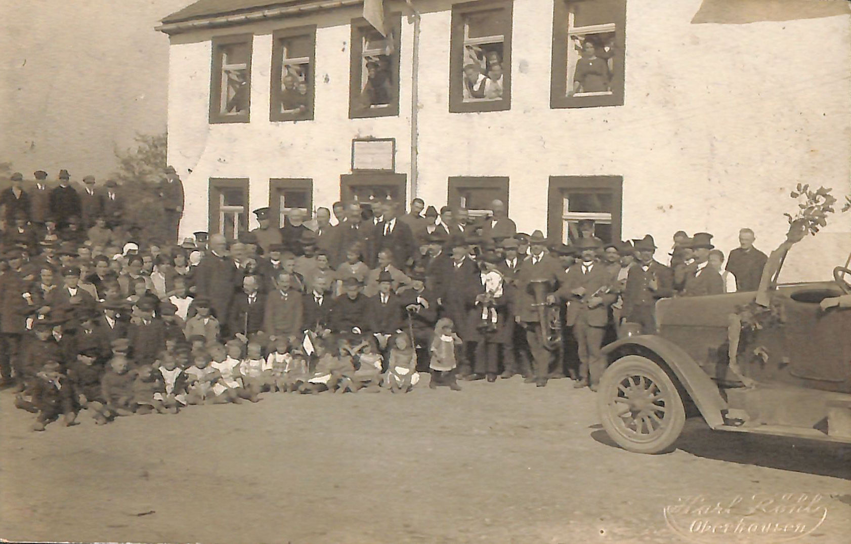 Feierlichkeiten in Losheim am 01. Oktober 1921		Quelle: Kreisarchiv Euskirchen