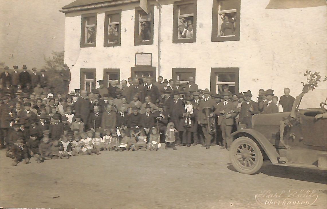 Feierlichkeiten in Losheim am 01. Oktober 1921 Quelle: Kreisarchiv Euskirchen