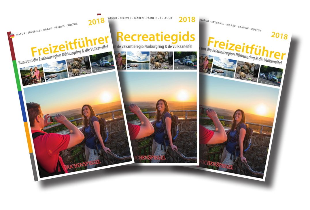 Die Macher des Freizeitführers 2020 für die Erlebnisregion Nationalpark Eifel sind stolz auf einen spannenden Ratgeber für Einheimische und Touristen. Foto: T. Förster