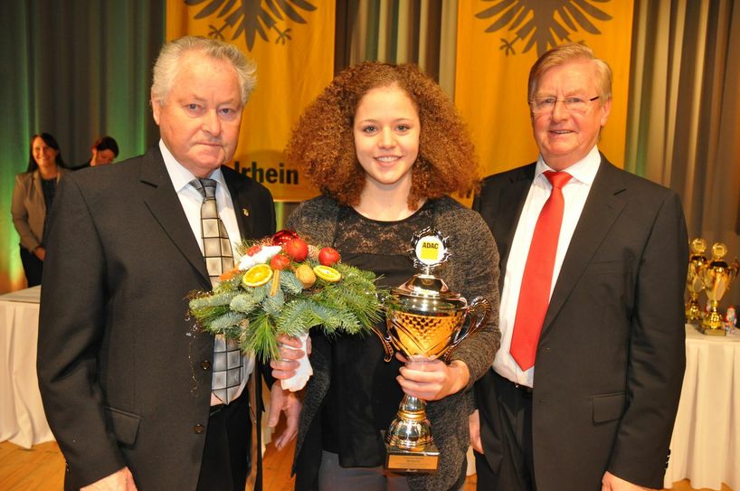 Thersa Bäuml (AC Mayen) war in diesem Jahr die erfolgreichste Motorsportlerin des ADAC Mittelrhein.