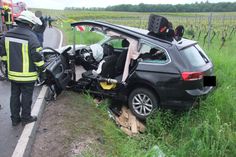 Ein schwerer Verkehrsunfall ereignete sich am Dienstagmorgen gegen 8 Uhr auf der Kreisstraße 47 zwischen Wallhausen und Windesheim.