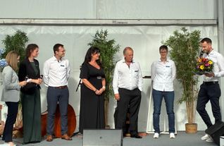Die Führung von »myrenne« beim Festakt zum 50. Geburtstag.