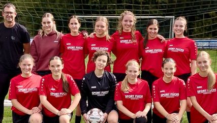 Das U20-Mädchenteam vom Gymnasium Hermeskeil
