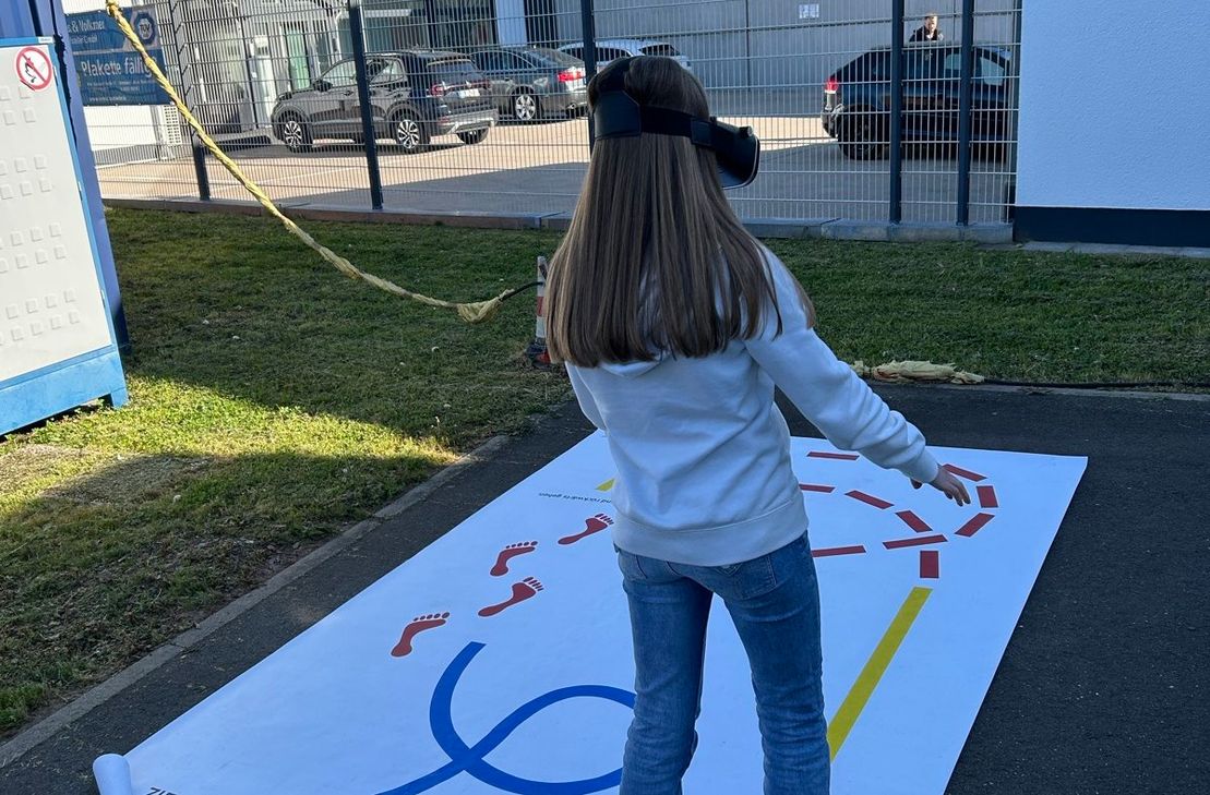 Parcours mit "Promillebrille"