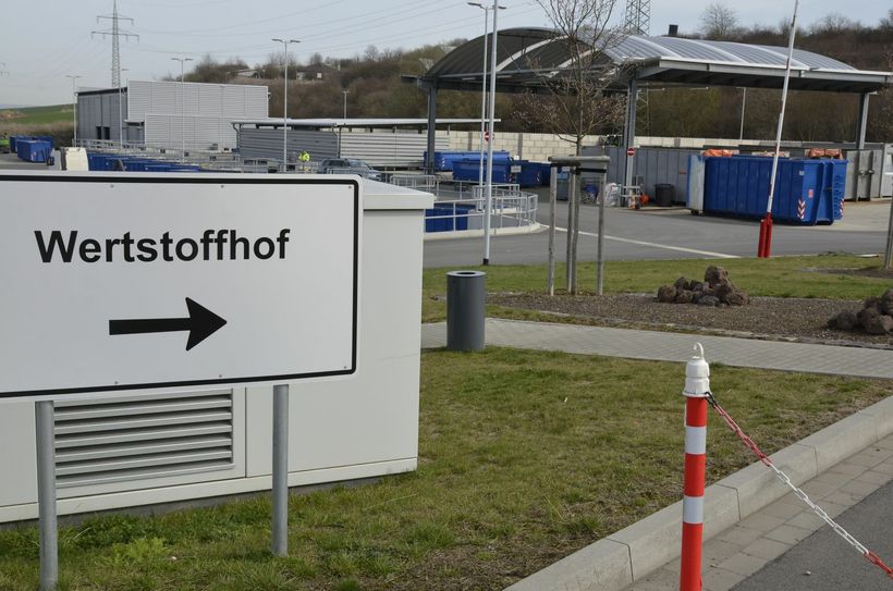 Der Wertstoffhof öffnet am Montag. Foto: Kreisverwaltung