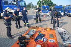 Ausbildung zum Truppmann 2 beim und durch das THW Euskirchen. Foto: THW Euskirchen