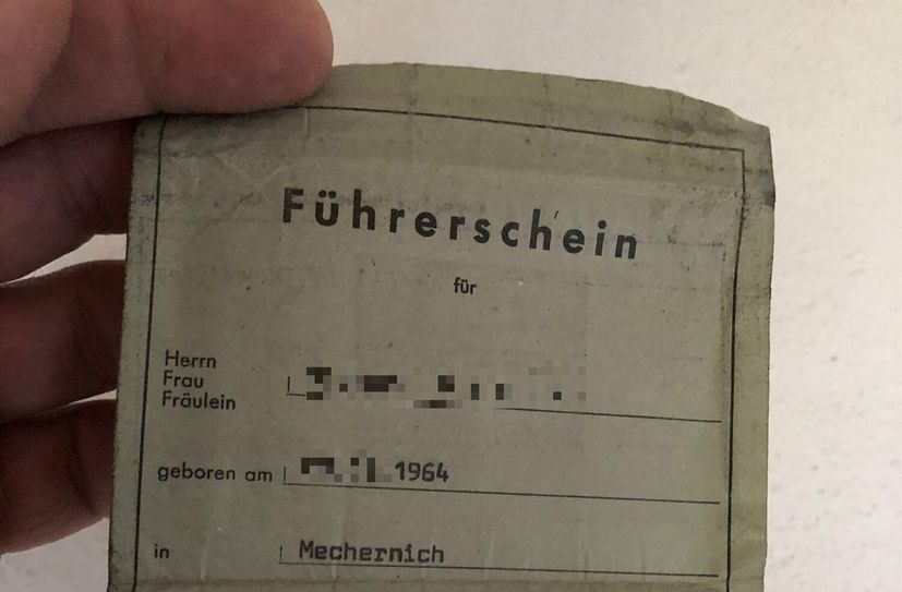 Der alte "Lappen" hat bald ausgedient.