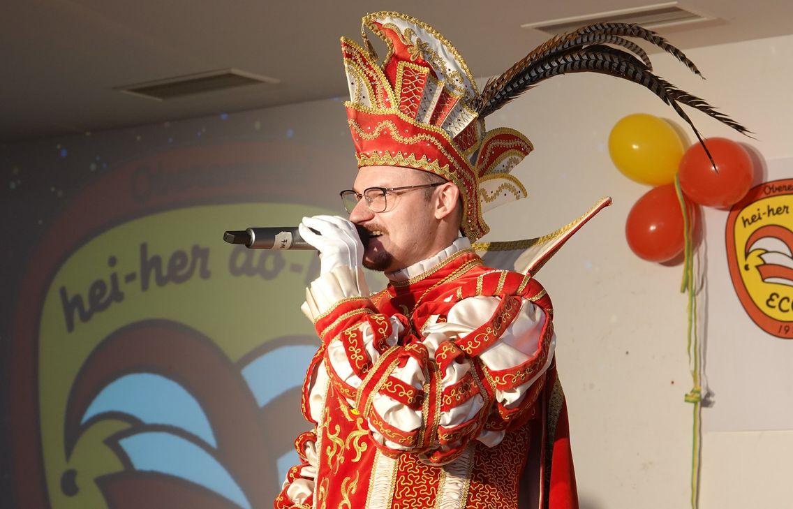 Prinz Fabian I. „Hochspannungstrommler vum Stääbuaär“