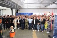 Mehr als 40 Aussteller präsentierten sich am vergangenen Freitag bei der fünften Auflage der Jobmesse Euskirchen in der Halle "Wohnraum" in der Alten Tuchfabrik.