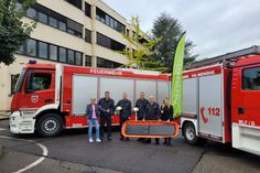 Spendenübergabe bei der Firma Novelis Koblenz