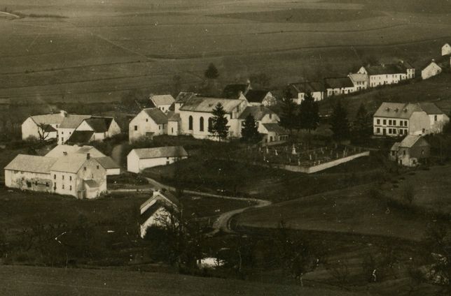 Der Ort Ringhuscheid um 1913.
