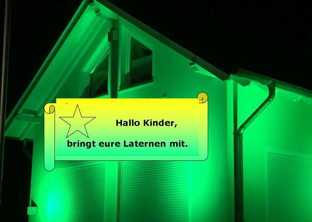Am Samstag den 23. November, findet in Klüsserath zum 4. Mal die Veranstaltung „Straße im Licht“ in der Richard von Hagenstraße, unter dem Motto Häuser im Farbenspiel statt. Foto: FF