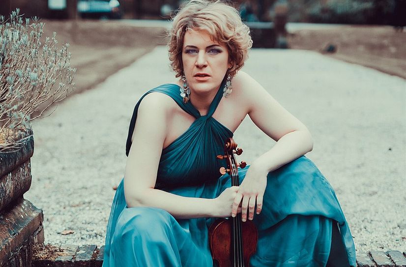 Anastasia Kozlova gilt als eine der gefragtesten internationalen Geigerinnen und gastiert in Monschau.