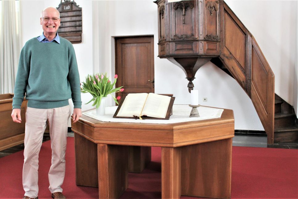 Verlässt nach 30 Jahren die evangelische Gemeinde Roetgen: Pfarrer Wolfgang Köhne. Foto: Günther Sander