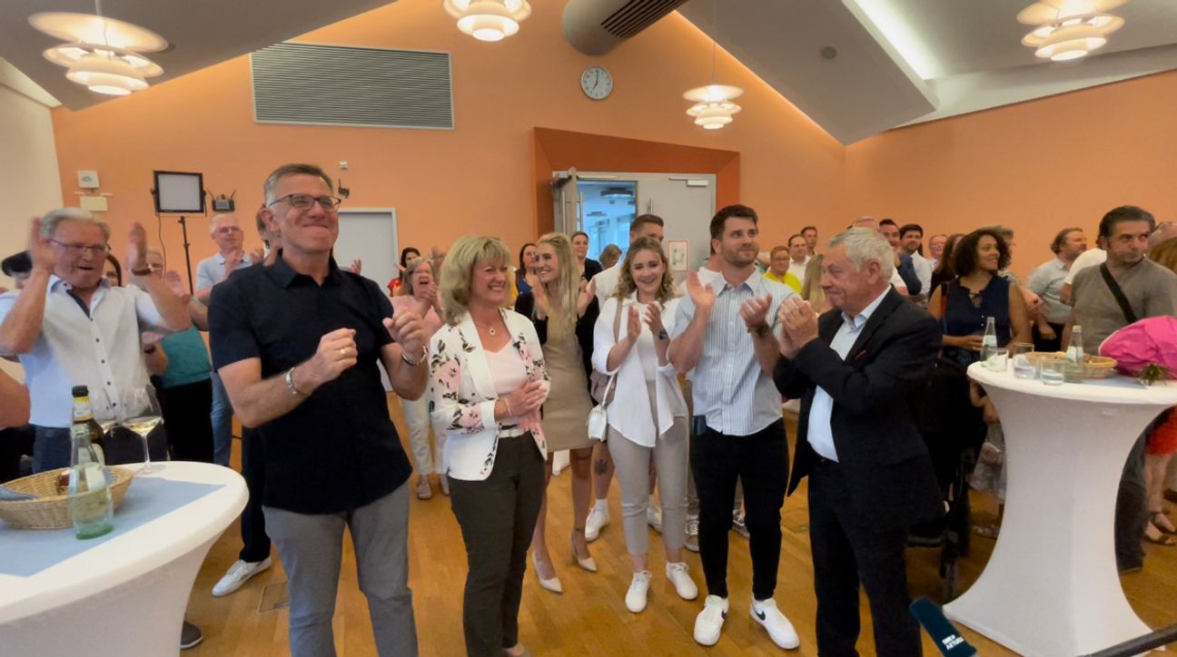 Freude bei Anke Beilstein.