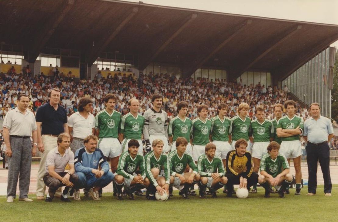 Die Aufstiegsmannschaft des FSV Salmrohr 1986/87