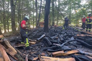 Feuerwehreinsatz im Quinter Wald