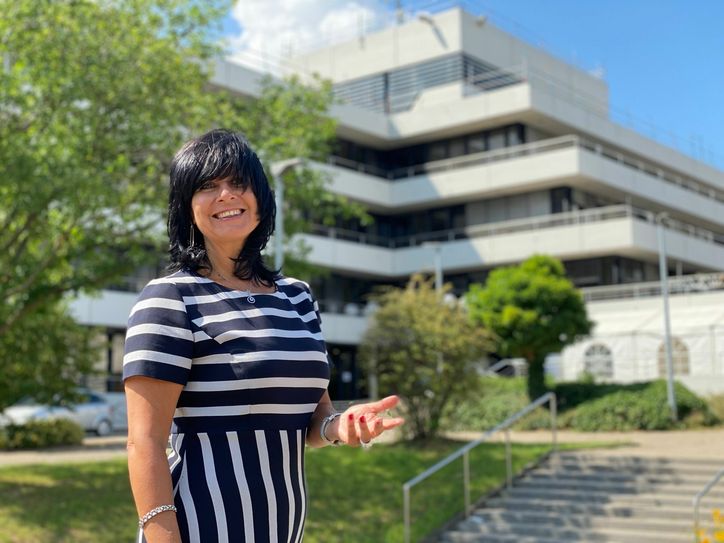 Camelia Dederichs tritt im September als Landratskandidatin der  ödp (Ökologisch-Demokratische Partei) an. Foto: Stephan Dederichs
