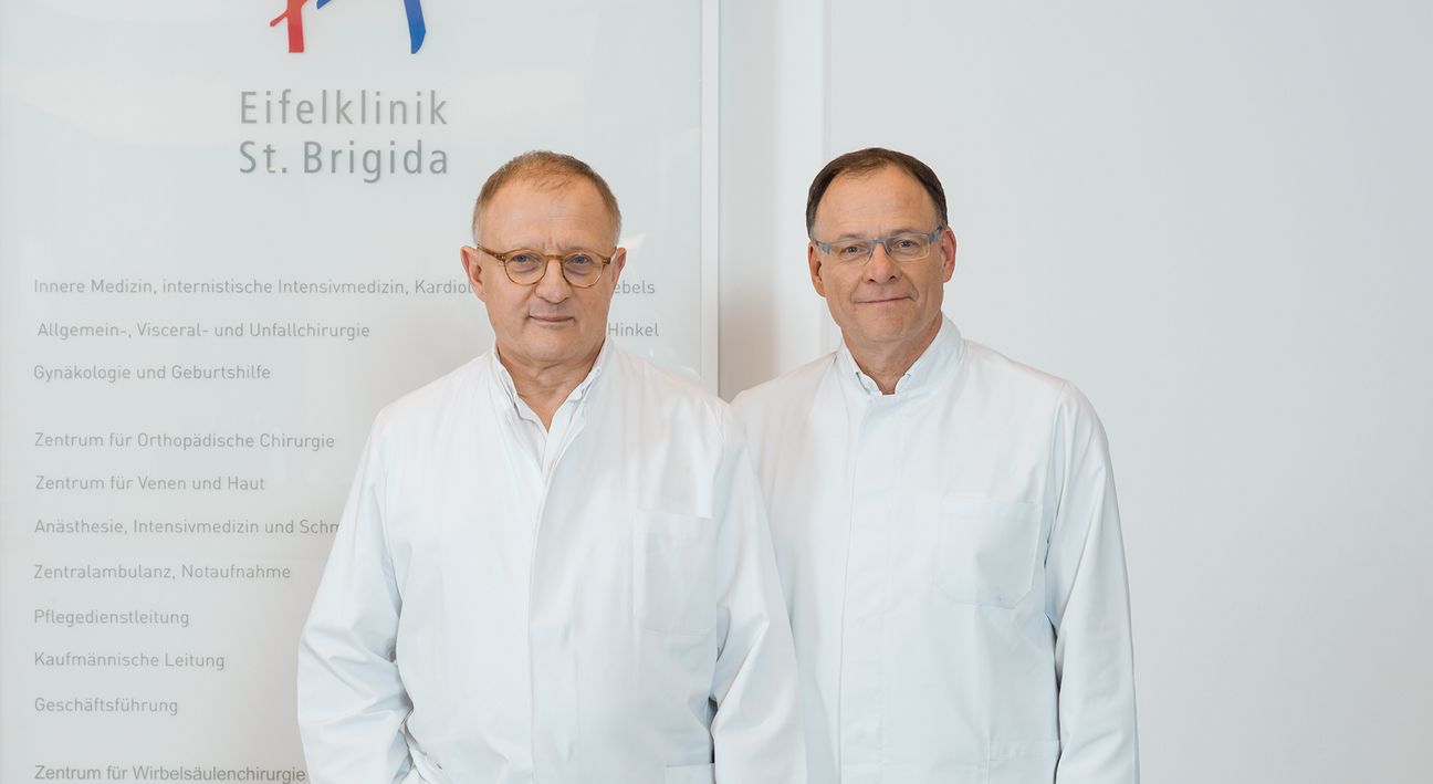 Dr. Alexander Sikorsi und Dr. Klaus Stiller. Foto: Artemed
