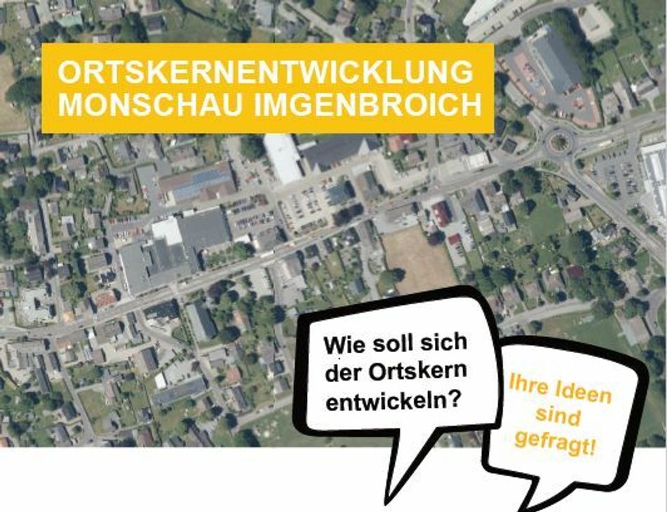 Wie soll sich der Ortskern von Imgenbroich entwickeln? Die Ideen der Einwohner und Verbraucher sind gefragt.