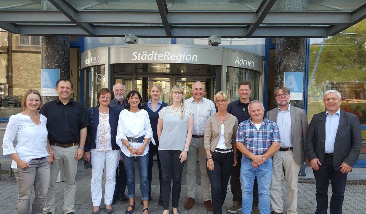 Die Jurymitglieder im Wettbewerb »Unser Dorf hat Zukunft« 2017.