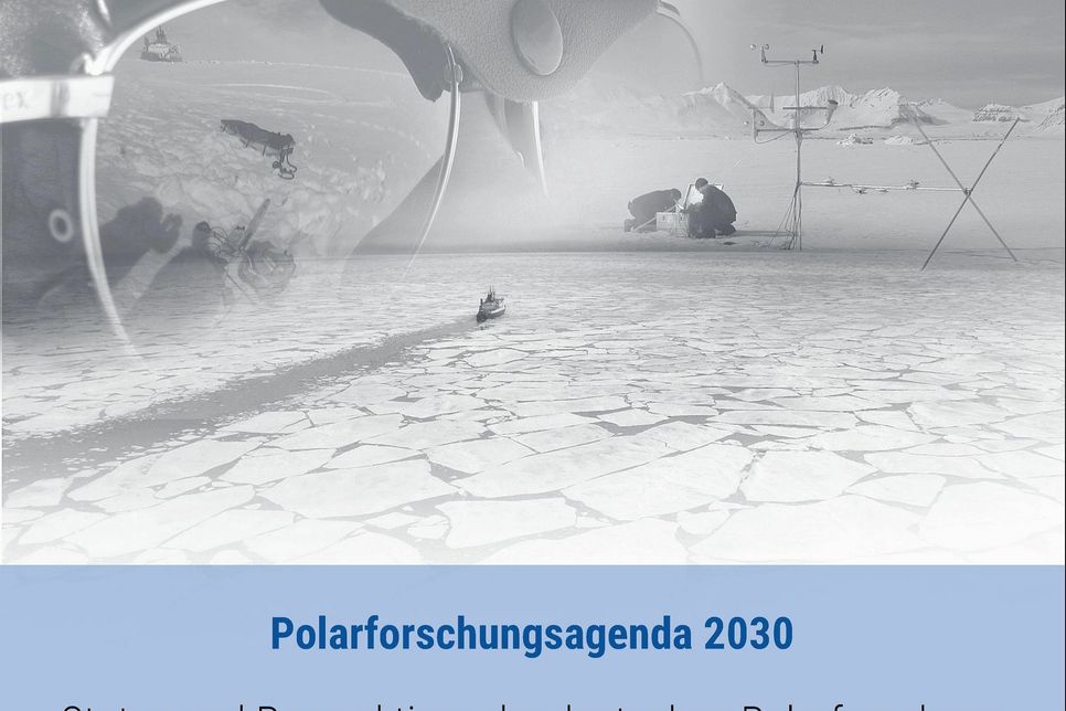 Das Buch "Polarforschungsagenda 2030" stellt den Stand der Wissenschaft und die drängendsten Fragen dar. Foto: FF