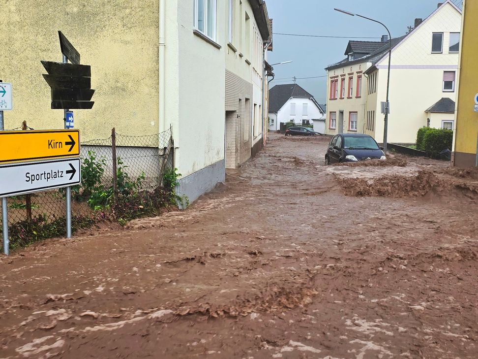 Für die Hochwasseropfer im Kirner Land wird die Spendentrommel gerührt.
