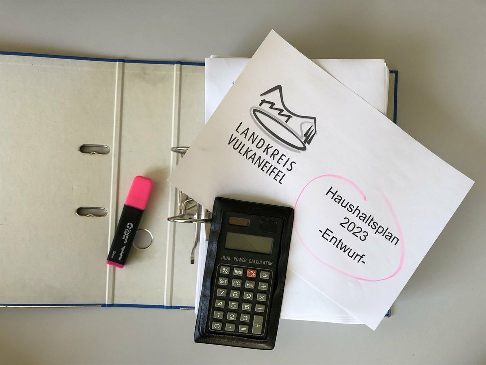 Der Haushaltsplan des Vulkaneifelkreises für 2023 wurde am Montag beschlossen.