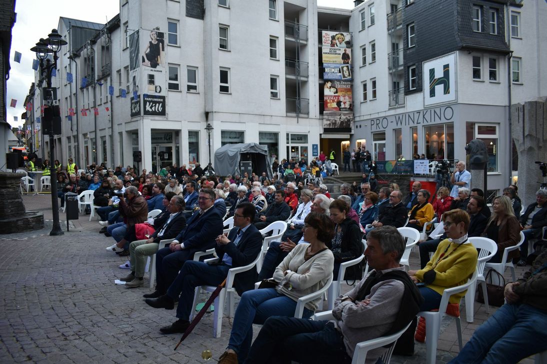 Das dritte Filmfest in Simmern ist gestartet.  (Fotos/Video: Bender)