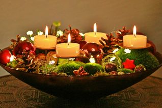 Kerzen niemals unbeaufsichtigt lassen. Foto: pixabay